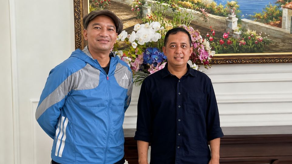 Pangdam VI Mulawarman Mayjen TNI Krido Pramono luncurkan lagu inspiratif Teruslah Melangkah. (Dok. Istimewa)